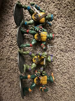 TMNT (set of 4) 6.5 inches