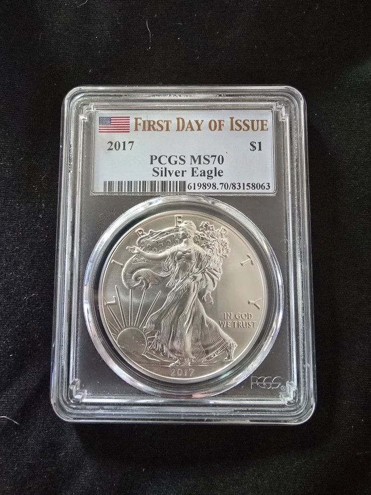 Lot Of 3 - PCGS MS70 Silver Eagles