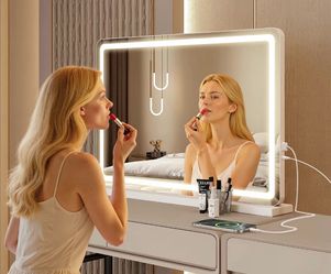Mirror makeup led