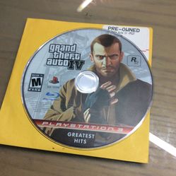 Ps3 Grand Theft Auto 4