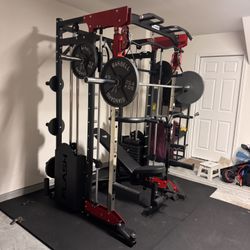 Flash F20 Smith Machine Combo Brand New In The Box ✅📦 weights Bench And Barbell Included 