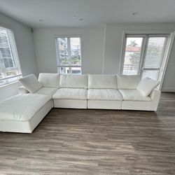 😍🚚5 Piece cloud Couch In White