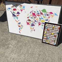 Dinosaur Canvas/Pictures