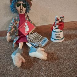Maxine Doll and Holiday Bell
