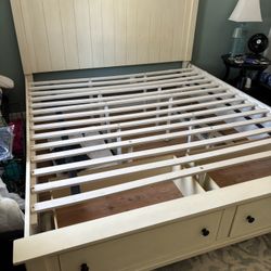 California King Storage Bed 