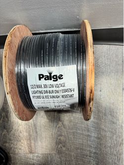 Paige 12-2 250′ Direct Burial Low Voltage Lighting Wire Reel (ULE12/2-250)