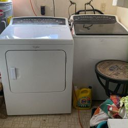 Whirlpool Washer &,Dryer/Stove Never Used And Low Run Time On Dryer And Washer