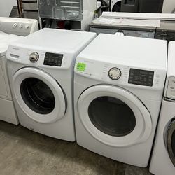 SAMSUNG WASHER AND GAS DRYER