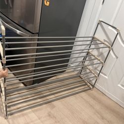 4 Tier Adjustable Shoe Rack 