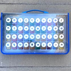 Cutting Edge Deluxe 40 Piece Paper Punch Set in Case Scrapbooking Card Making Crafting