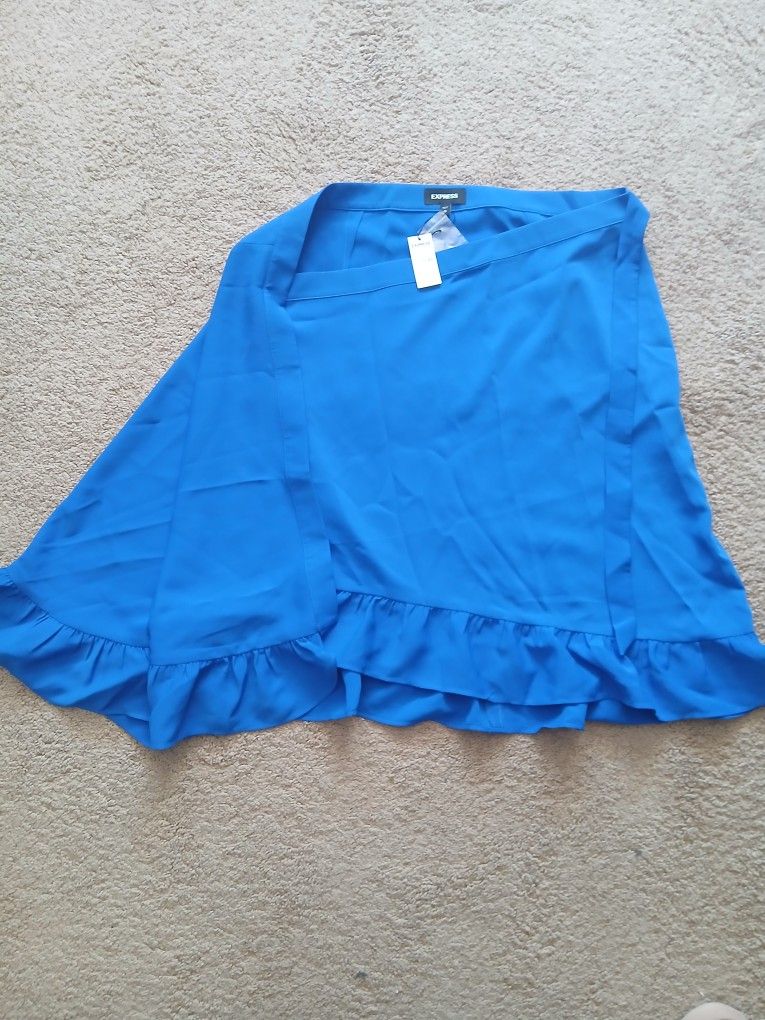 Womens Express Skirt ( Royal Blue )