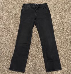 Black Hollister Straight Jeans, 29x30