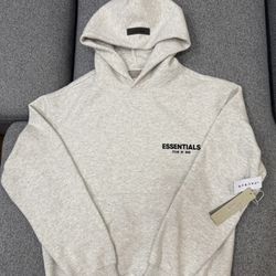 Light Oat Essentials Hoodie