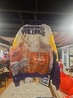 Minnesota vikings vintage light weight windbreaker
