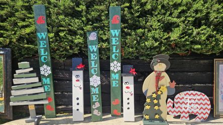 All Christmas Signs Homemade