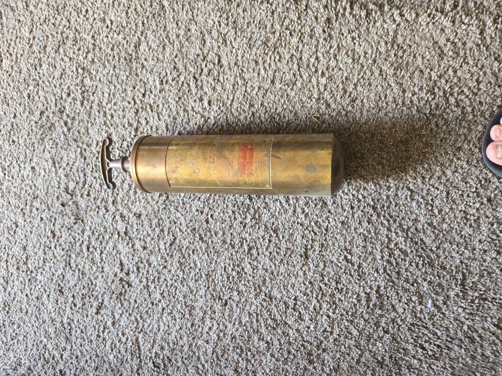 1930's Antique Fire Extinguisher