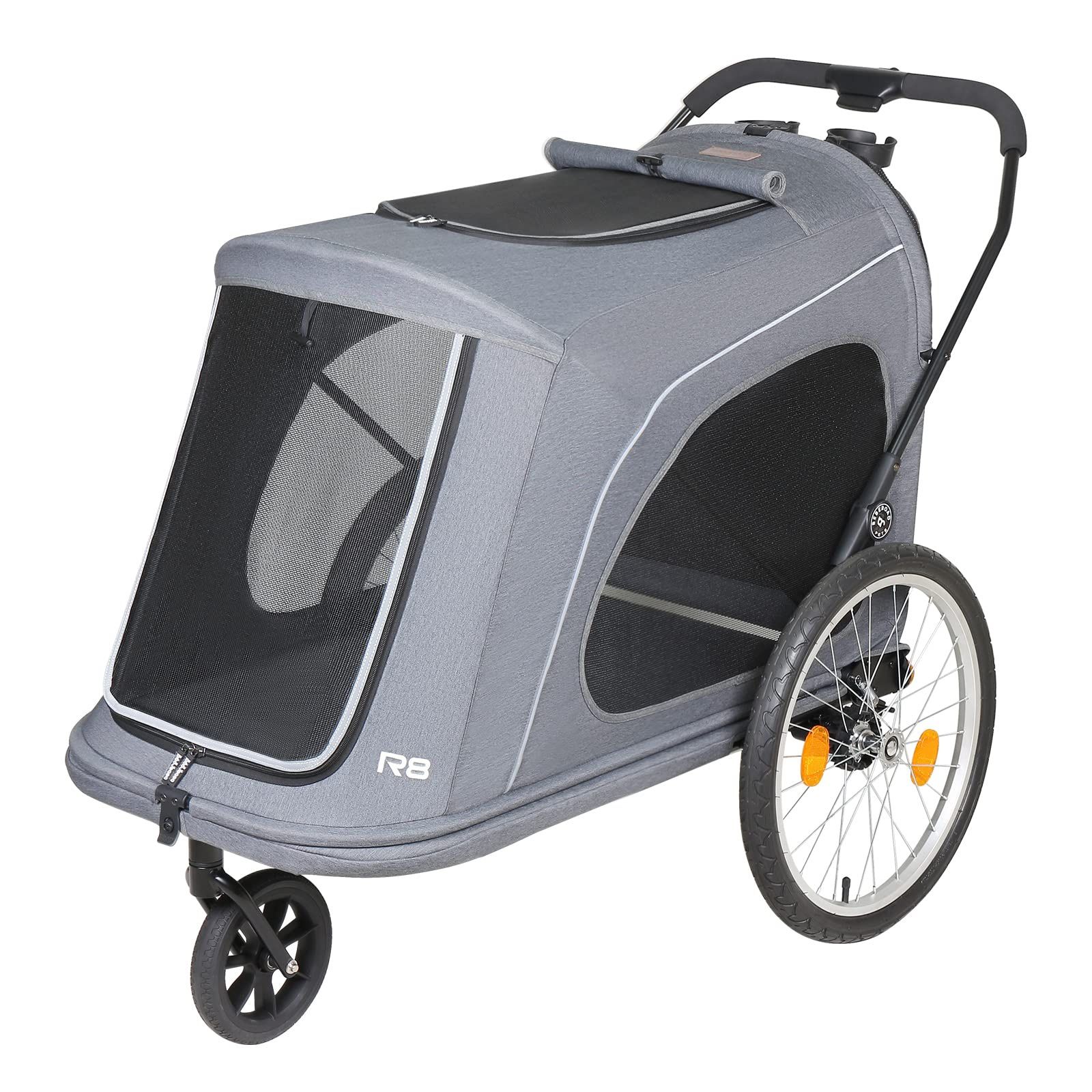 Luxury Foldable Pet Stroller Large