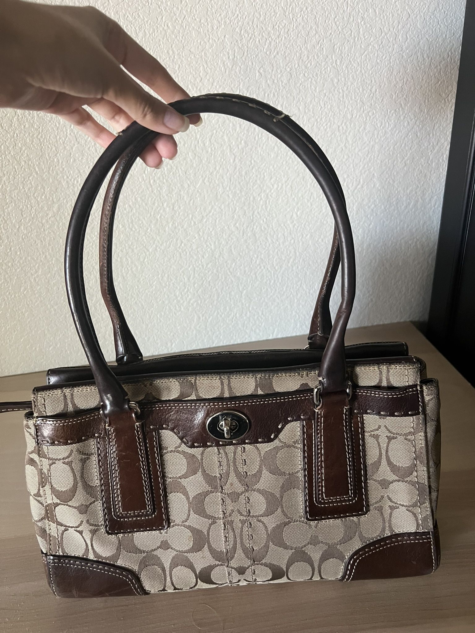 Brown Coach Bag
