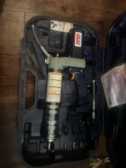 Lincoln grease battery gun