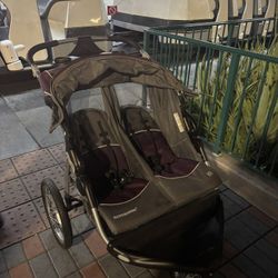 Double Jogger Stroller 
