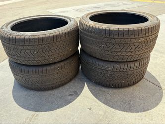 Pirelli winter/snow tires staggered