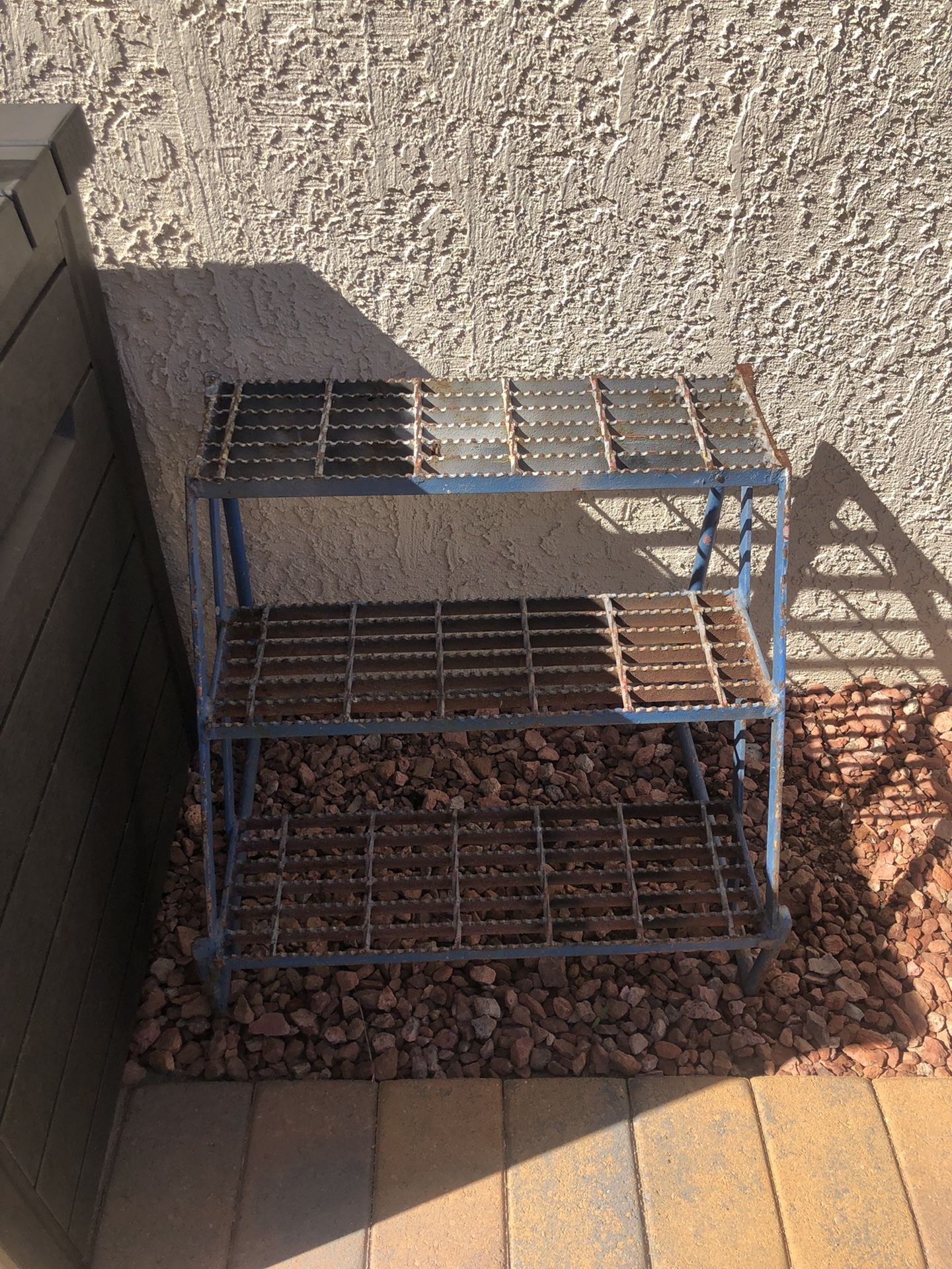 Cast Iron Three Tier Stair Steps