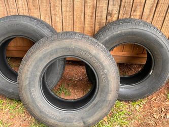 Michelin 265/70R16 Tires – Set of 3 – DOT 2022