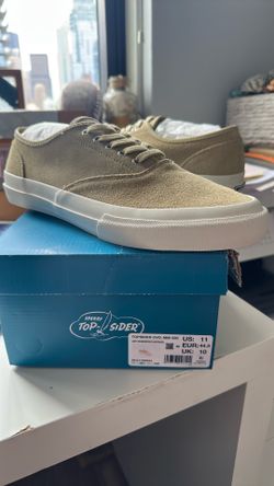sperry topsider cvo MM-20 light brown suede leather mens size 11 brand new