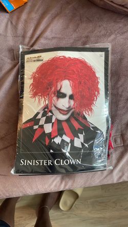 Red clown wig