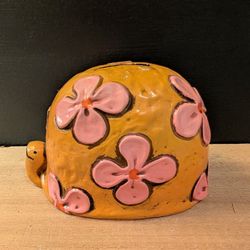 Vintage Snail Penny Bank 