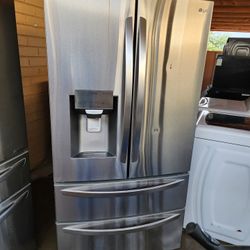 LG Stainless Steel 4 Door Refrigerator 