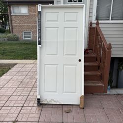 36”x80” Solid Wood Door