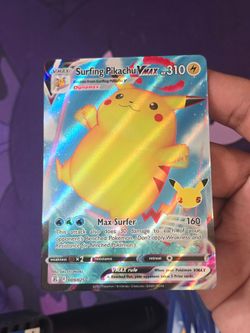 Surfing pikachu vmax