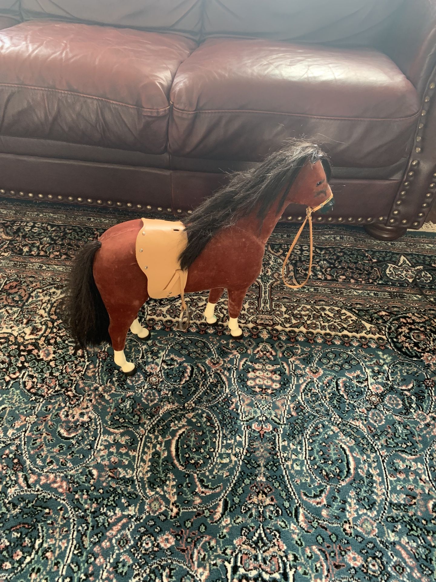 American Girl Doll Felicity’s Brown Horse Penny Retired Pleasant Company 1990's