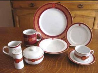 Penns railroad dishes