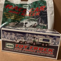 2008 Hess Toy Truck and Front Loader