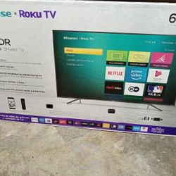 65” Inch Hisense Smart 4K Roku