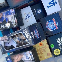 Dodgers Bobble Heads, Jerseys, Frames, Cases