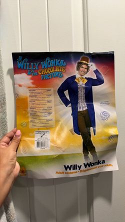 Halloween costume Adult Willie Wonka Medium-One size