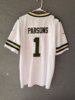 Green Bay Packers Micah Parsons White Jersey