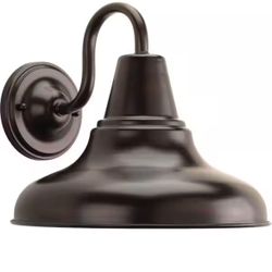 New Outdoor Large Wall Lantern Light 1-Light Antique Bronze Farmhouse