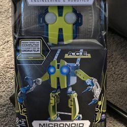 (New In Box) Meccano-Erector - Micronoid Code A.C.E. Programmable Robot Building Kit