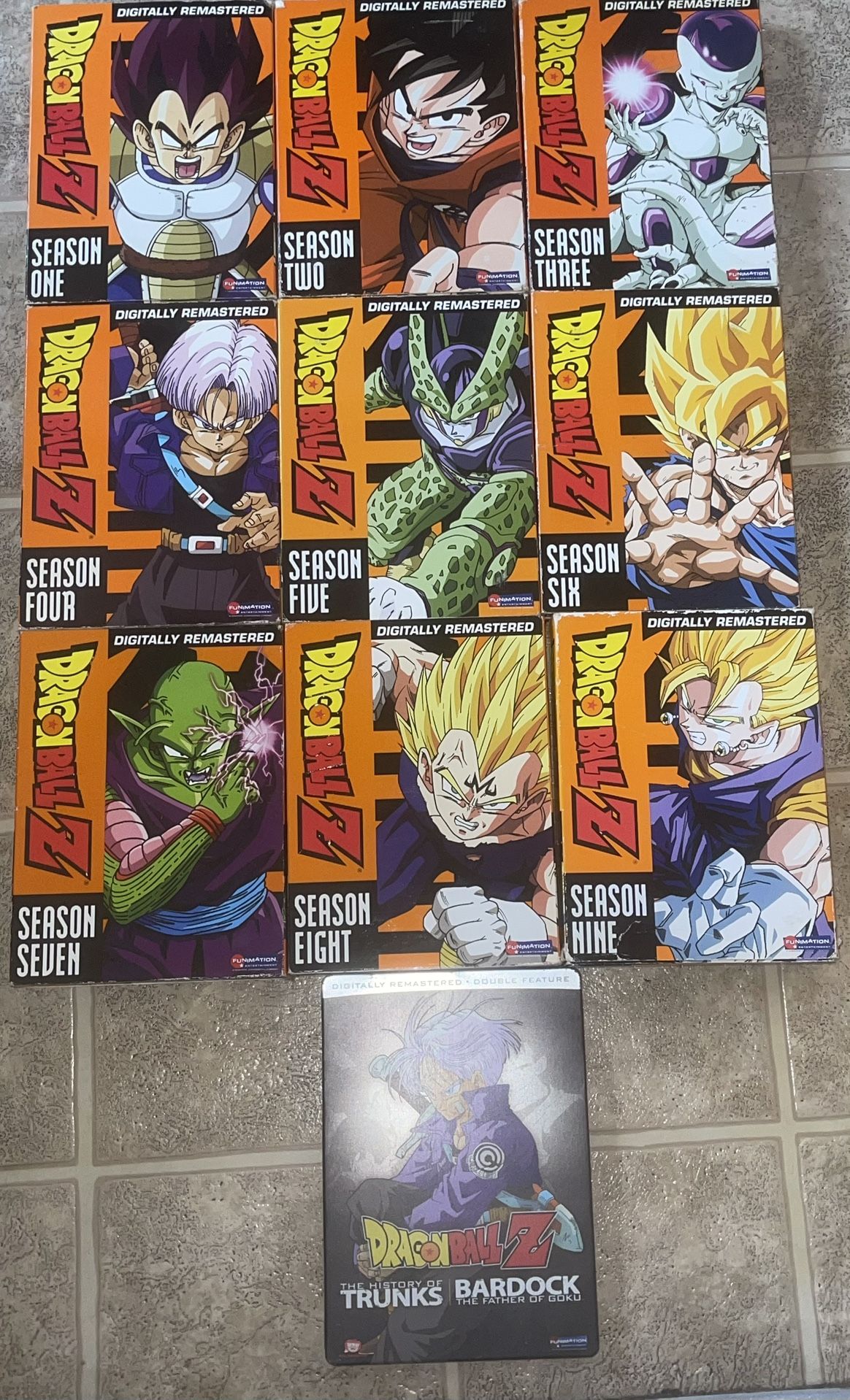 DRAGON BALL Z The Complete UNCUT Season 1-9 DVD Series 1 2 3 4 5 6 7 8 9