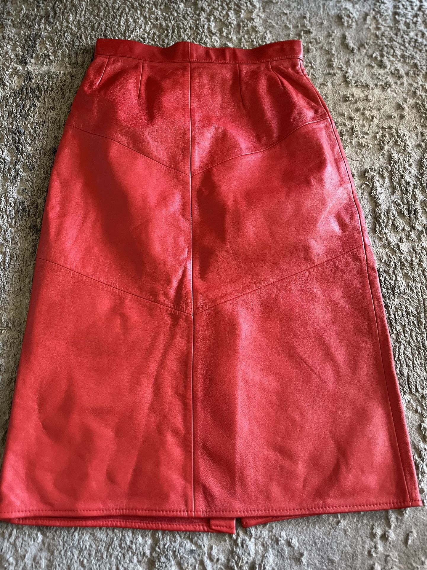 Shaky Paris vintage leather skirt rare