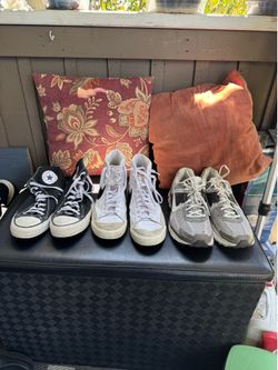 Shoe Lot Converse Nike 2 size 11 & 1 women’s size 12.5