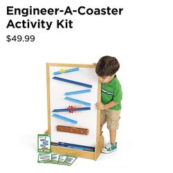 STEM Lakeshore Engineer A Coaster Activity Kit Magnetic 
