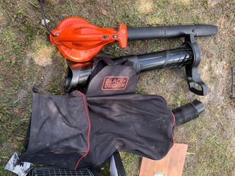 BLACK+DECKER 3-N-1 VACPACK 12 Amp Leaf Blower, Vacuum, and Mulcher