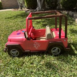 Large our generation jeep, doll car, doll jeep, American girl car, OG car, OG jeep