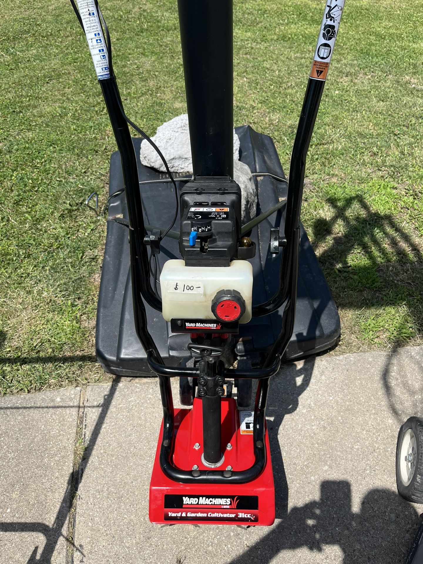Yard Machine Tiller