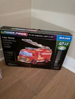 Laser Pegs Fire Truck